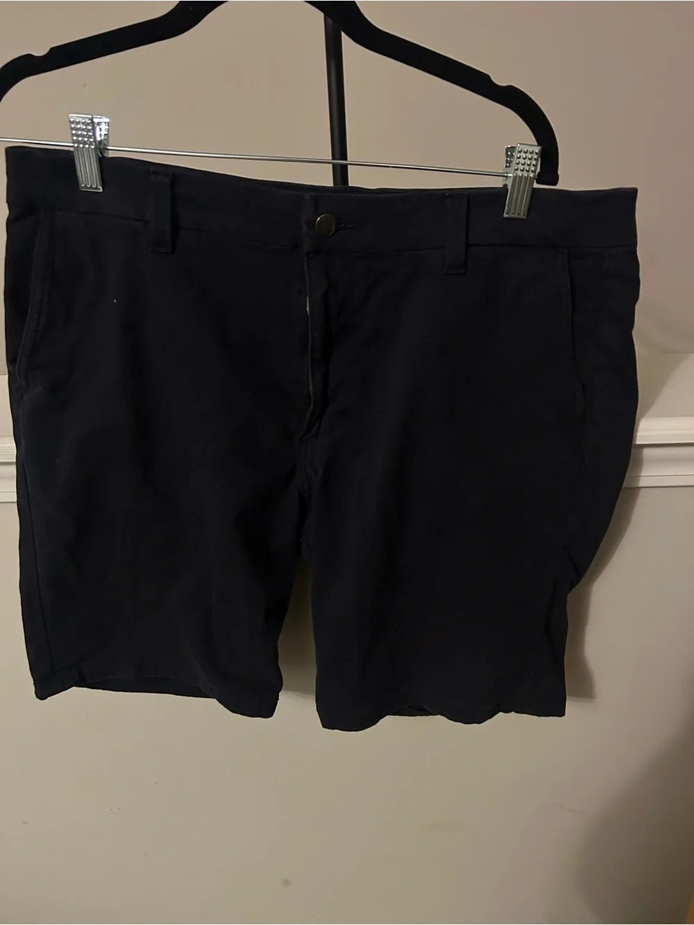 Joe's Jeans Men's Navy Flat-Front Shorts
